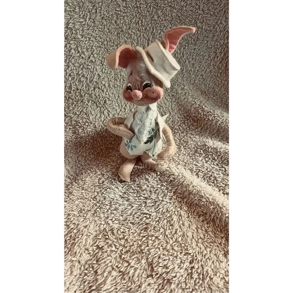 Annalee Bunny Doll 8" 1965